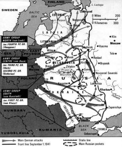 plan barbarroja 3 ejes de ataque