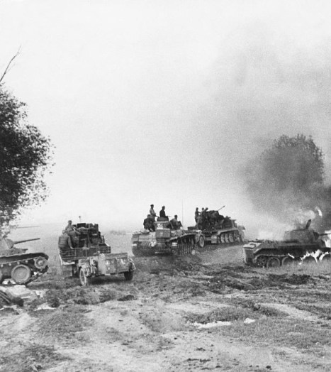 panzergruppe kleist on the march across ukraine