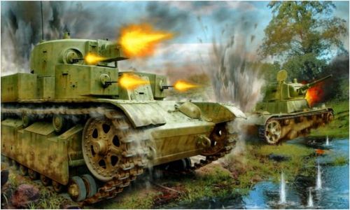 t-28 and t-26 drawing dubno