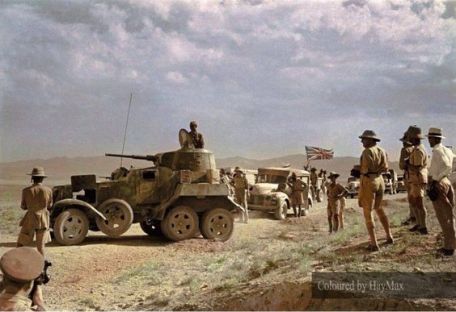 BA-10 invasión Irán anglo-soviética