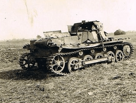 panzer I destroyed in Ukraine