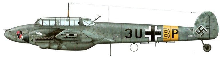 Bf-110E-6.:ZG 26. Rusia 1941